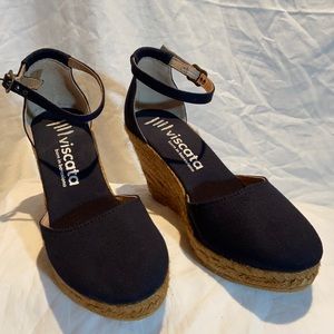 Viscata Estartit Wedges - Navy